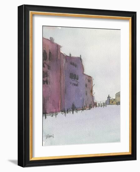 Venice Dome Diptych I-Samuel Dixon-Framed Art Print