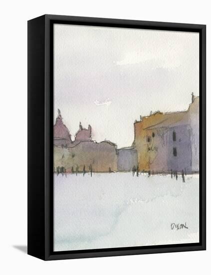 Venice Dome Diptych II-Samuel Dixon-Framed Stretched Canvas