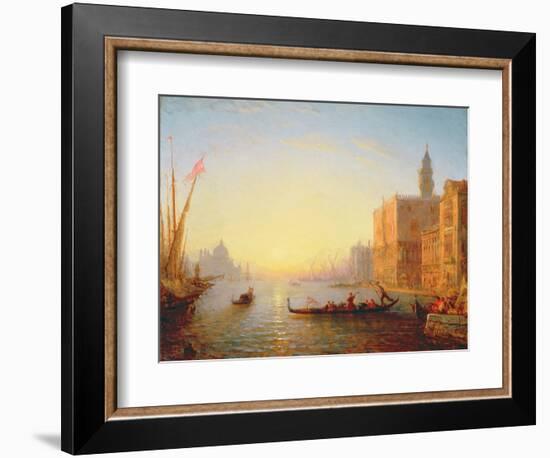 Venice, Evening-Felix Ziem-Framed Giclee Print