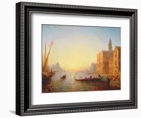 Venice, Evening-Felix Ziem-Framed Giclee Print