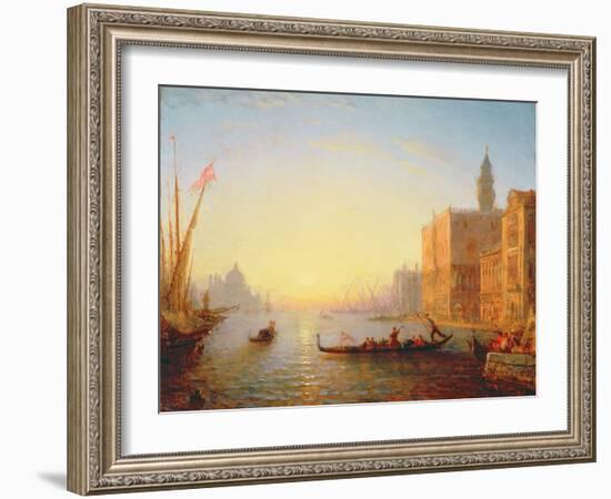 Venice, Evening-Felix Ziem-Framed Giclee Print