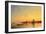 Venice from the Lagoon at Sunset-Ivan Konstantinovich Aivazovsky-Framed Giclee Print