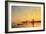 Venice from the Lagoon at Sunset-Ivan Konstantinovich Aivazovsky-Framed Giclee Print