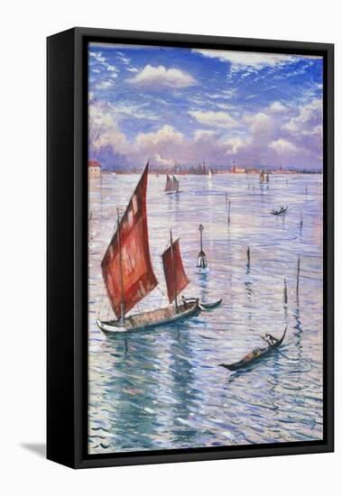 Venice from the Lido-Christopher Richard Wynne Nevinson-Framed Premier Image Canvas