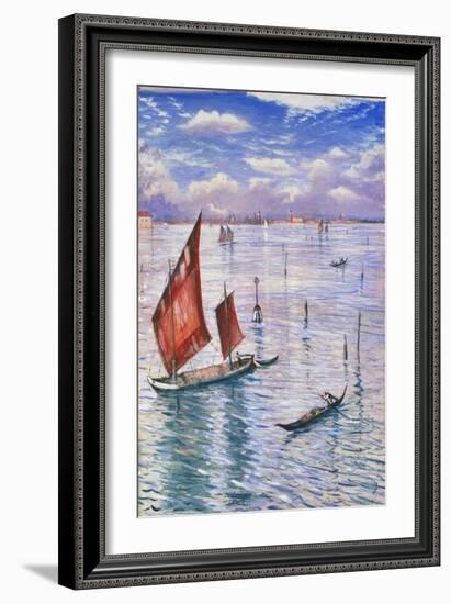 Venice from the Lido-Christopher Richard Wynne Nevinson-Framed Giclee Print