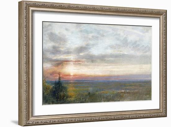 Venice from the Mainland, 1908-Albert Goodwin-Framed Giclee Print