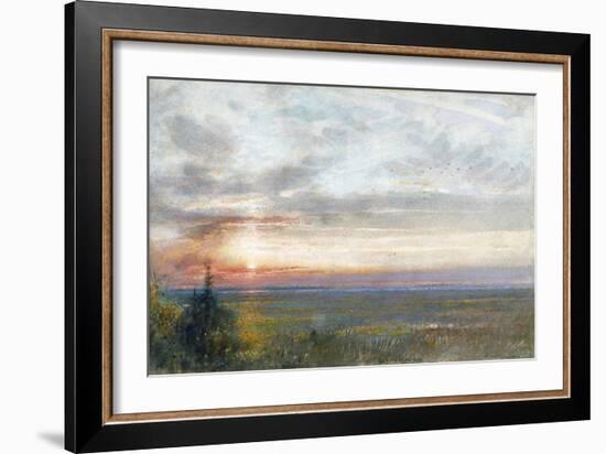 Venice from the Mainland, 1908-Albert Goodwin-Framed Giclee Print