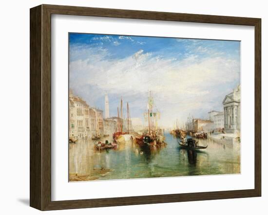 Venice, from the Porch of Madonna della Salute, c.1835-J. M. W. Turner-Framed Giclee Print