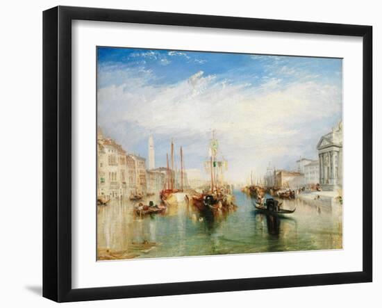 Venice, from the Porch of Madonna della Salute, c.1835-J. M. W. Turner-Framed Giclee Print