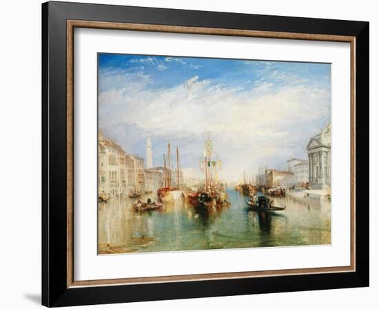 Venice, from the Porch of Madonna della Salute, c.1835-J. M. W. Turner-Framed Giclee Print