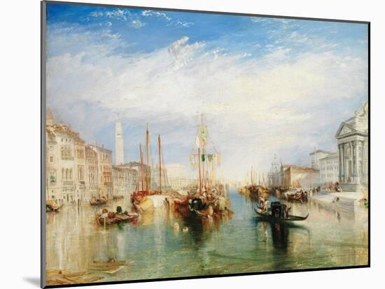 Venice, from the Porch of Madonna della Salute, c.1835-J. M. W. Turner-Mounted Giclee Print