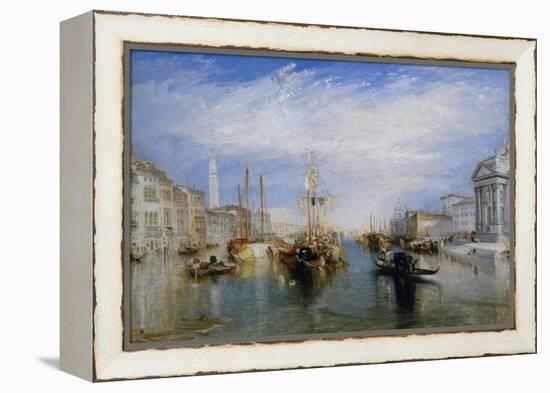 Venice, from the Porch of Madonna Della Salute, Ca. 1835-J. M. W. Turner-Framed Stretched Canvas