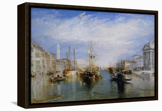 Venice, from the Porch of Madonna Della Salute, Ca. 1835-J. M. W. Turner-Framed Stretched Canvas