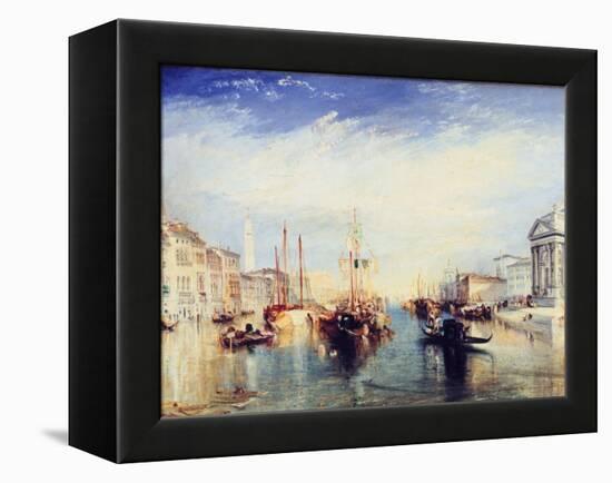 Venice, from the Porch of the Madonna Della Salute, C1835-JMW Turner-Framed Premier Image Canvas