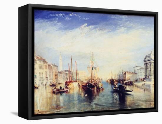 Venice, from the Porch of the Madonna Della Salute, C1835-JMW Turner-Framed Premier Image Canvas