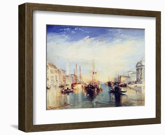 Venice, from the Porch of the Madonna Della Salute, C1835-JMW Turner-Framed Giclee Print