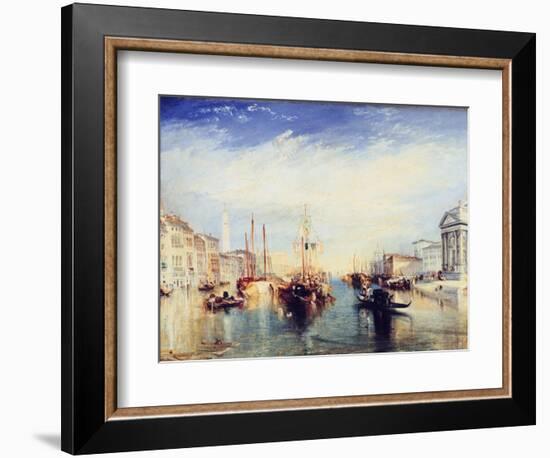 Venice, from the Porch of the Madonna Della Salute, C1835-JMW Turner-Framed Giclee Print