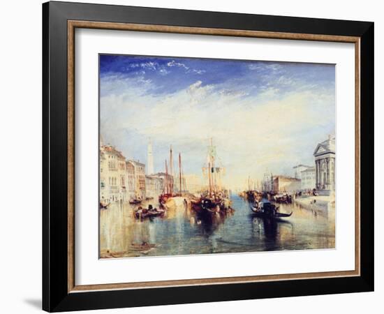 Venice, from the Porch of the Madonna Della Salute, C1835-JMW Turner-Framed Giclee Print