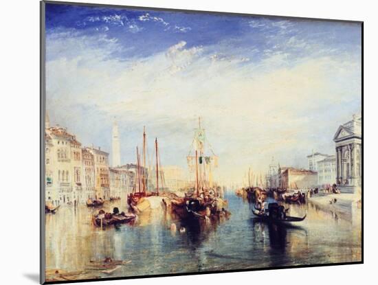 Venice, from the Porch of the Madonna Della Salute, C1835-JMW Turner-Mounted Giclee Print