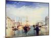 Venice, from the Porch of the Madonna Della Salute, C1835-JMW Turner-Mounted Giclee Print