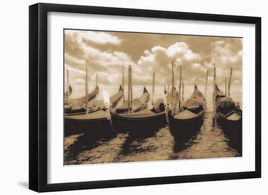 Venice Gondolas-Jamie Cook-Framed Giclee Print