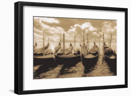 Venice Gondolas-Jamie Cook-Framed Giclee Print