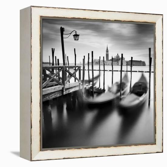 Venice Gondolas-Nina Papiorek-Framed Premier Image Canvas