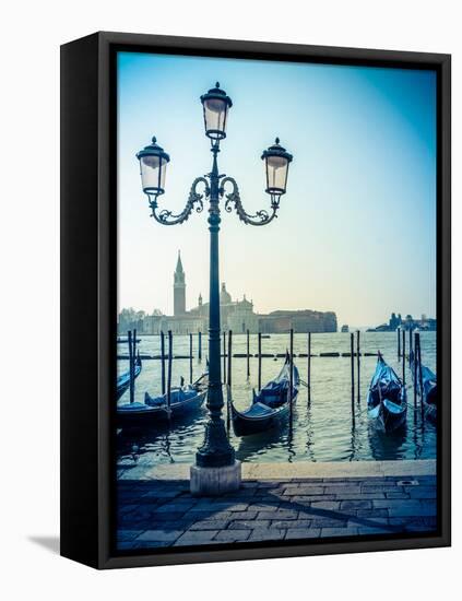 Venice Gondolas-Mr Doomits-Framed Premier Image Canvas