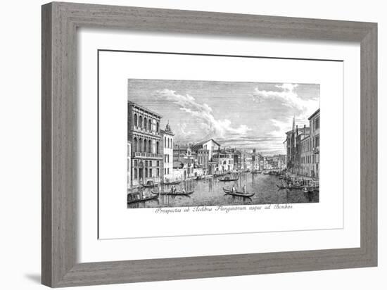 Venice: Grand Canal, 1735-Antonio Visentini-Framed Giclee Print