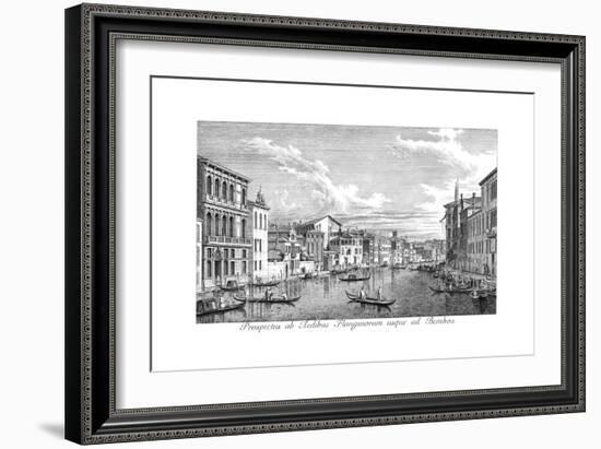 Venice: Grand Canal, 1735-Antonio Visentini-Framed Giclee Print