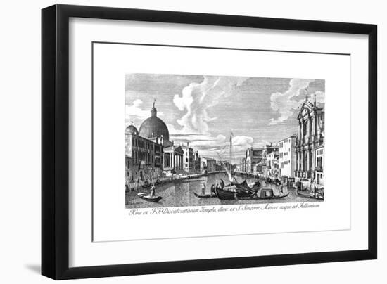 Venice: Grand Canal, 1735-Antonio Visentini-Framed Giclee Print