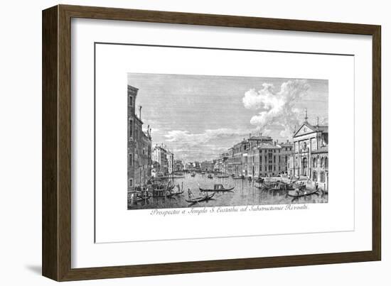 Venice: Grand Canal, 1735-Antonio Visentini-Framed Giclee Print