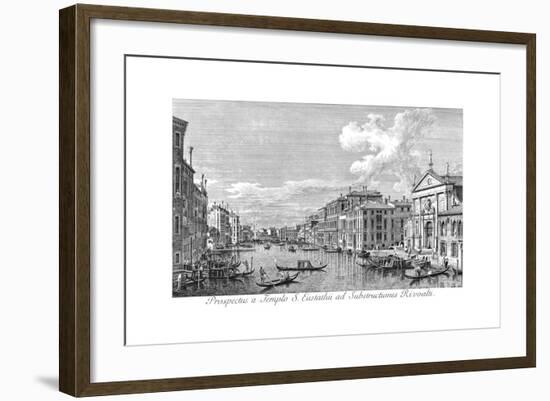 Venice: Grand Canal, 1735-Antonio Visentini-Framed Giclee Print