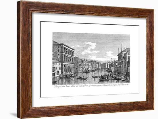 Venice: Grand Canal, 1735-Antonio Visentini-Framed Giclee Print