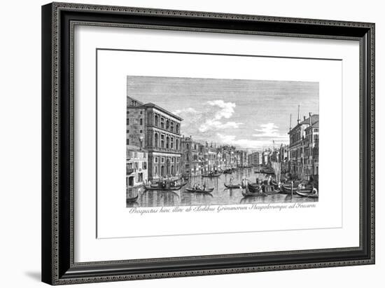 Venice: Grand Canal, 1735-Antonio Visentini-Framed Giclee Print