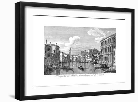 Venice: Grand Canal, 1735-Antonio Visentini-Framed Giclee Print