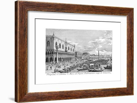 Venice: Grand Canal, 1735-Antonio Visentini-Framed Giclee Print