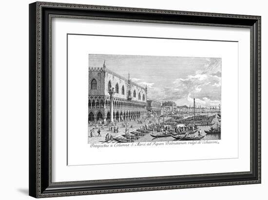 Venice: Grand Canal, 1735-Antonio Visentini-Framed Giclee Print