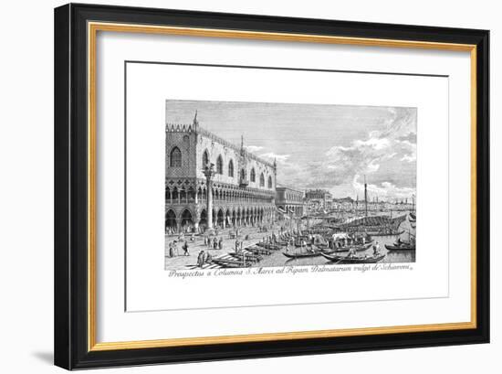 Venice: Grand Canal, 1735-Antonio Visentini-Framed Giclee Print