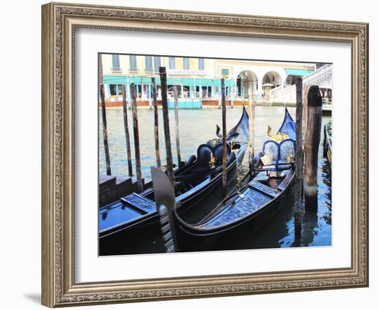 Venice in Blue-Les Mumm-Framed Photographic Print