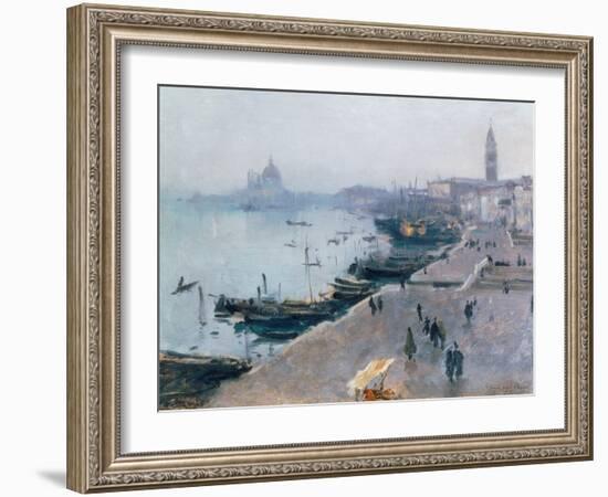 Venice in Grey Weather-John Singer Sargent-Framed Giclee Print