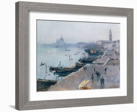 Venice in Grey Weather-John Singer Sargent-Framed Giclee Print