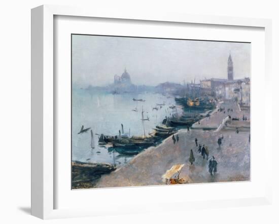 Venice in Grey Weather-John Singer Sargent-Framed Giclee Print