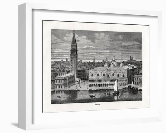 Venice, Italy, 1879-Charles Barbant-Framed Giclee Print