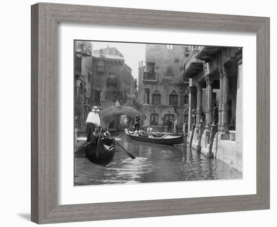 Venice, Italy, Circa 1920s-null-Framed Photo