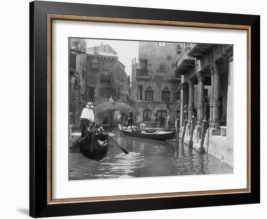 Venice, Italy, Circa 1920s-null-Framed Photo