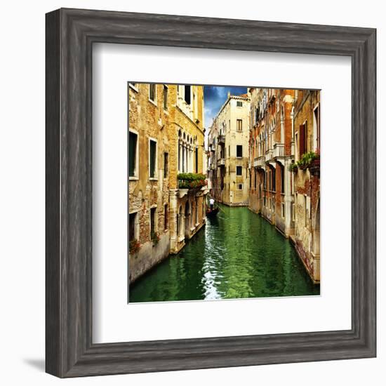 Venice Italy Grand Canal-null-Framed Art Print