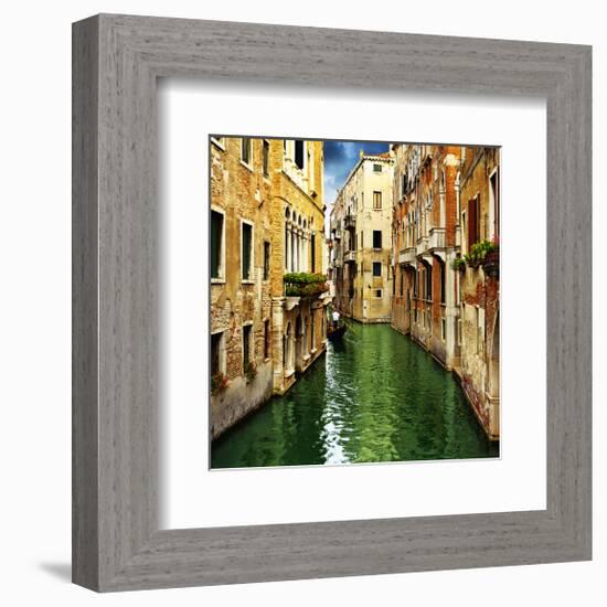 Venice Italy Grand Canal-null-Framed Art Print