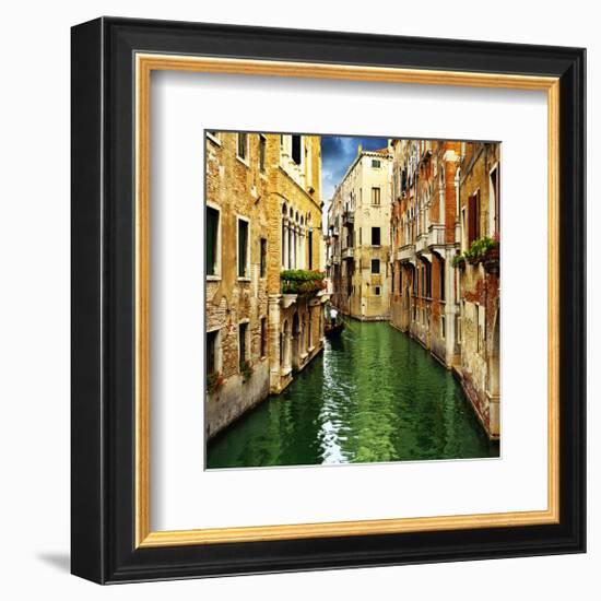 Venice Italy Grand Canal-null-Framed Art Print