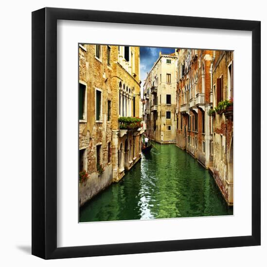 Venice Italy Grand Canal-null-Framed Art Print